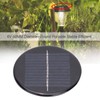 Solar Replacement Top, Round Solar Panel, 4 Pieces 6 V