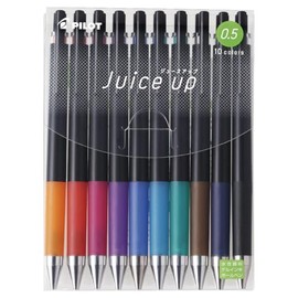 Pilot Gel Ballpoint Pen, Juice Up, 0.5, 10 Colors, LJP200S510C
