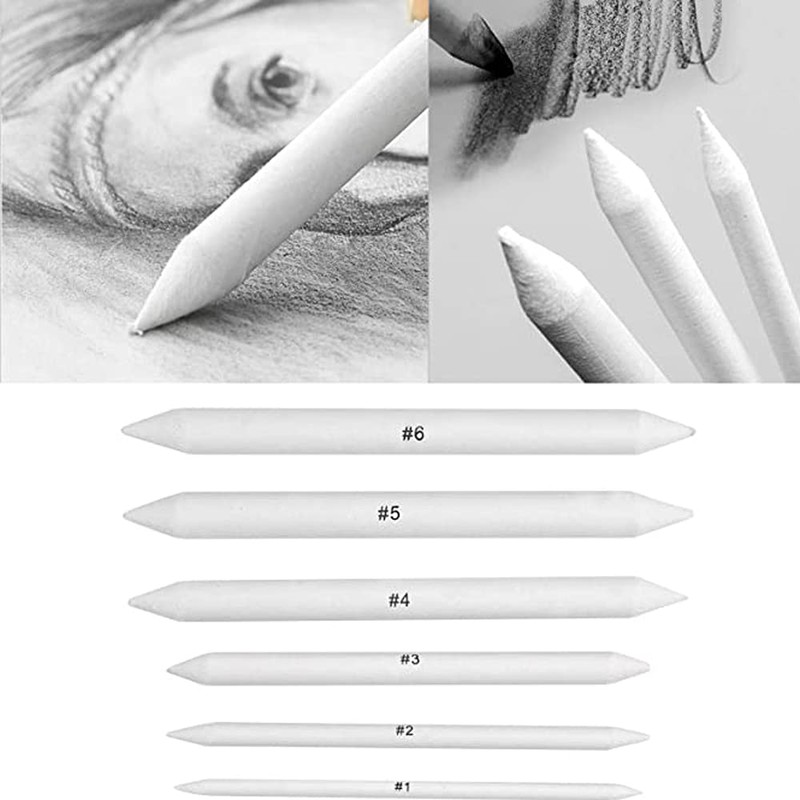 Blending Stumps and Tortillions Set, 12 Pieces Art Blenders Set,