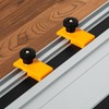 POWERTEC 71994 Track Saw Guide Rail Limit Stops (2 Pack)