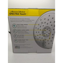 AMERICAN STANDARD SPECTRA CHANGE BY TOUCH MULTI FUNCTION SHOWER HEAD CHROME 7"