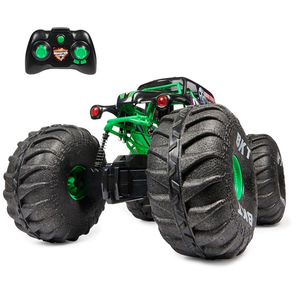 Monster Jam, Official Mega Grave Digger All-Terrain Remote Control Monster Truck, Over 2 Ft. Tall, 1:6 Scale, Kids Toys for Boys and Girls Ages 4-6+