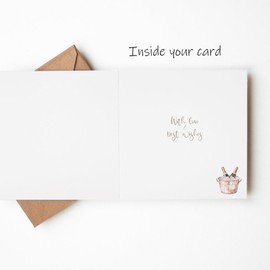 Maise & Rose 50th Wedding Anniversary Card | Milestone Wedding Anniversary Card Celebrating 50 Year Marriage | Congratulations Fiftieth Wedding Anniversary | P37