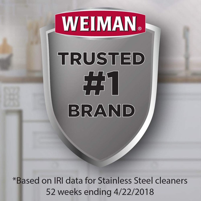 Weiman Stainless Steel Sink and Pots & Pans Cleaner and