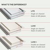 Fittes Modern Framed Wall Vent Cover 6x10 Inch, DIY AC