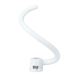 Accesorios de gancho de masa revestidos para Kitchenaid Stand Mixer Bowl-Lift, ganchos de masa de metal recubiertos en espiral para modelos KV25G0X, KV25G8X, KV25H0X, KP26M1X, KP26M8X, KL26M8X