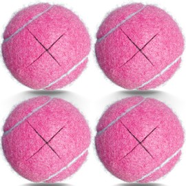 ZUJEAM Walker Tennis Balls Precut, Tennis Balls for Walkers Pre Cut, Walker Legs Universal Precut Gilde Balls for Chairs, Desks, Furniture Legs and Floor Protection