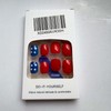 ONPRESS 24Pcs 4th of July Press on Nails Short Square