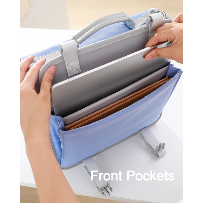 3" D-ring Zipper Binder with 700+ Sheets Capacity, 3-ring Zip