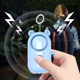 Portable Emergency Siren Alarm / Security Bell for Self-Defense & Window Intrusion Warehouse Pink