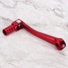 Suuonee Gear Shift Lever, Universal Motorbike Modification Accessory CNC Aluminum