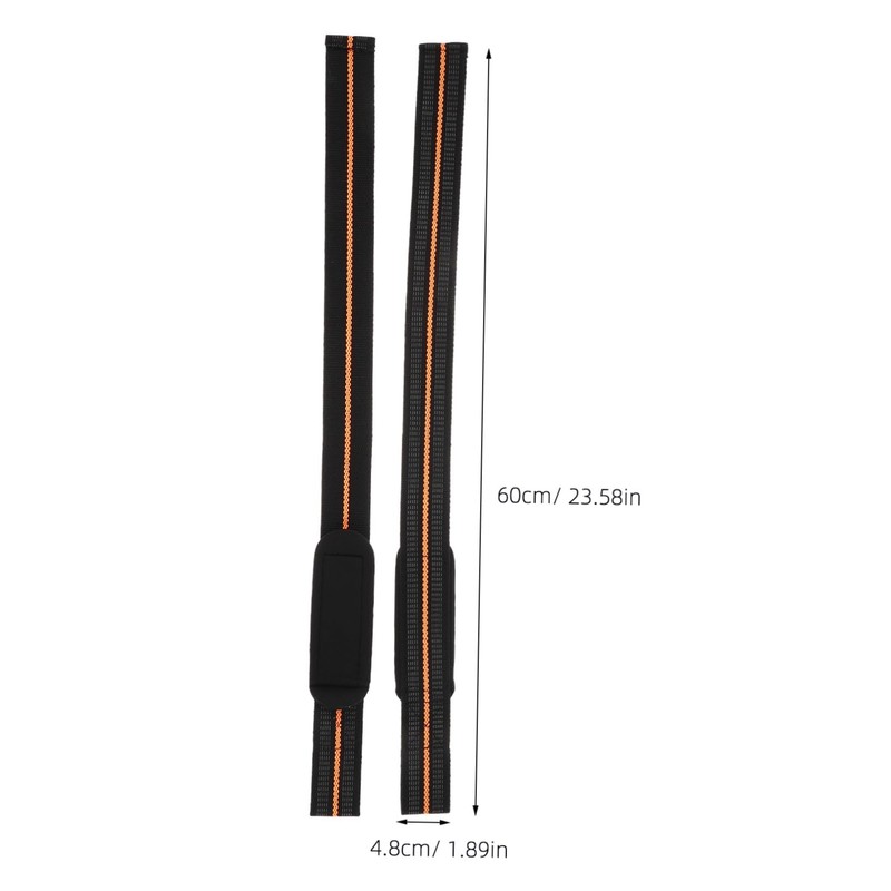 CORHAD 2pcs Weight Lifting Wrist Straps Durable Gym Straps for