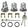 654394765282 Door Lock Cylinder &2 Keys Doors/Trunk Lock Key Set