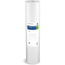 Pentair Pentek DGD-5005-20 Big Blue Water Filter, 20-Inch Whole House Sediment Filter Cartridge Replacement, Dual-Gradient Density Spun Polypropylene, 20" x 4.5", 5 Micron, Pack of 1, White