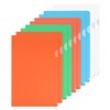 PATIKIL L Type Folder Pack of 10 A5 Plastic File