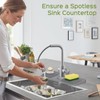 15 Inch Silicone Faucet Mat for Kitchen Sink Splash Guard