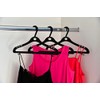 FenixDepot Set of 20 Triangular Durable Adult Plastic Hangers -