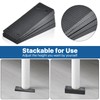 Akamino 100 Pcs Plastic Shims for Leveling,Non-Slip&Stackable Black Level Wedge,