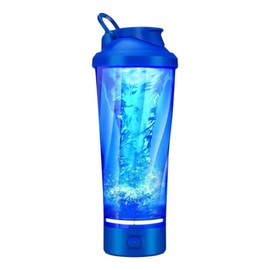 Vaso Shaker Mezclador De Proteina Electrico (Azul)