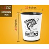 Fishing Shot Glass 1.5oz - Fishing Is Like Duct Tape