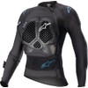Alpinestars 6516823-1079-S: Stella Bionic Action V2 Protection Jacket Blk/Cyan Sm