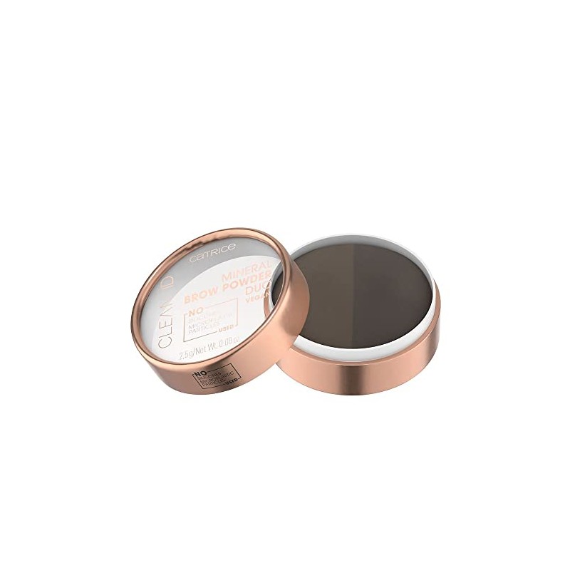 Catrice Clean ID Mineral Brow Powder Duo Eyebrows, No. 020