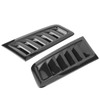 Aramox 2Pcs Universal Bonnet Air Vents Engine Hood Car Exterior
