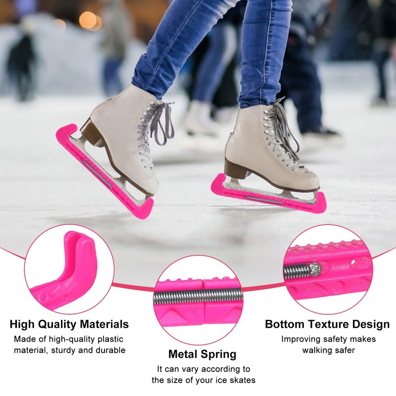 DELAESI Skate Protector Ice Skate Blade Protector Figure Skating Adjustable