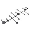 Wall Mounted Coat Rack Clothes Organizer Hooks Hanger for Hat