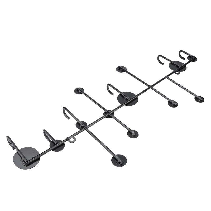 Wall Mounted Coat Rack Clothes Organizer Hooks Hanger for Hat