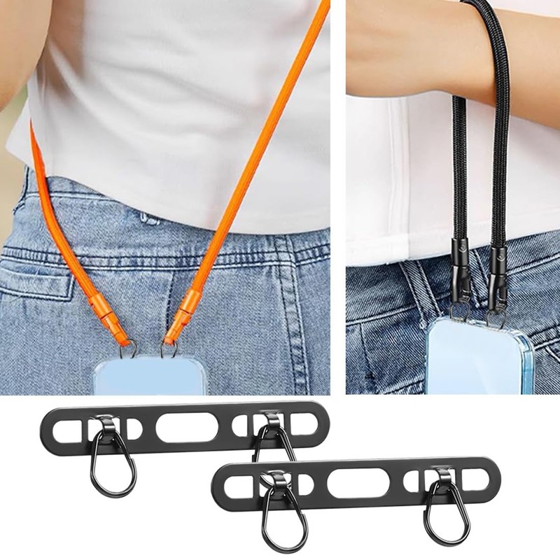 ILSSLI Phone Lanyard Pads 2PCS Universal Cell Phone Tether Tab