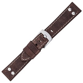 Minott Watch Strap Vintage Look Leather Band 18 mm 756 ? 18 mm
