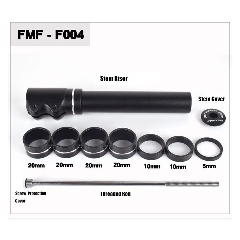 FOMTOR Bike Stem Riser, 210 mm Handlebar Stem Riser, Stem