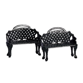 Lemax - Patio Bench - Set of 2