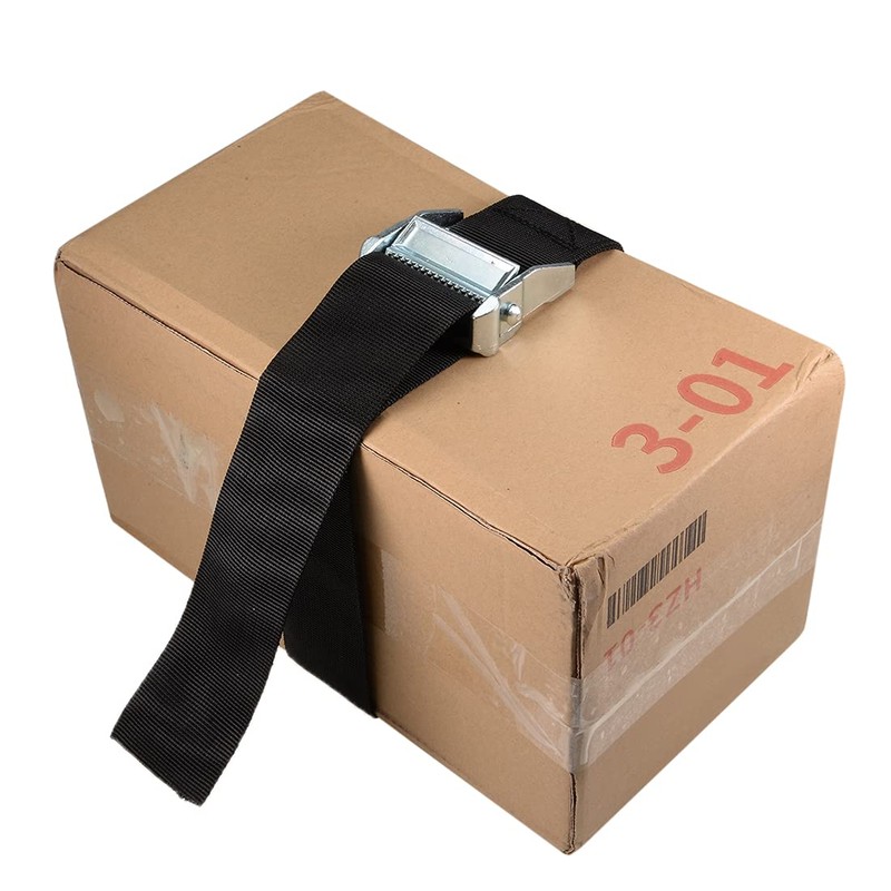sourcing map Tie Down Strap Cam Buckle Lashing Strap 2"