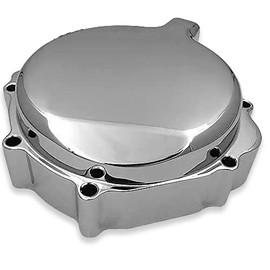 HTTMT MT313-009-CD Chrome Custom Made Aluminium Engine Stator Cover Compatible with Suzuki 2001-2003 GSX-R 600 2000-2003 GSX-R 750 2001-2002 Suzuki GSX-R 1000