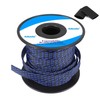 Aibole 100Ft-3/8 Balck＆Blue Cable Management Cord Protector Braided Wire Loom