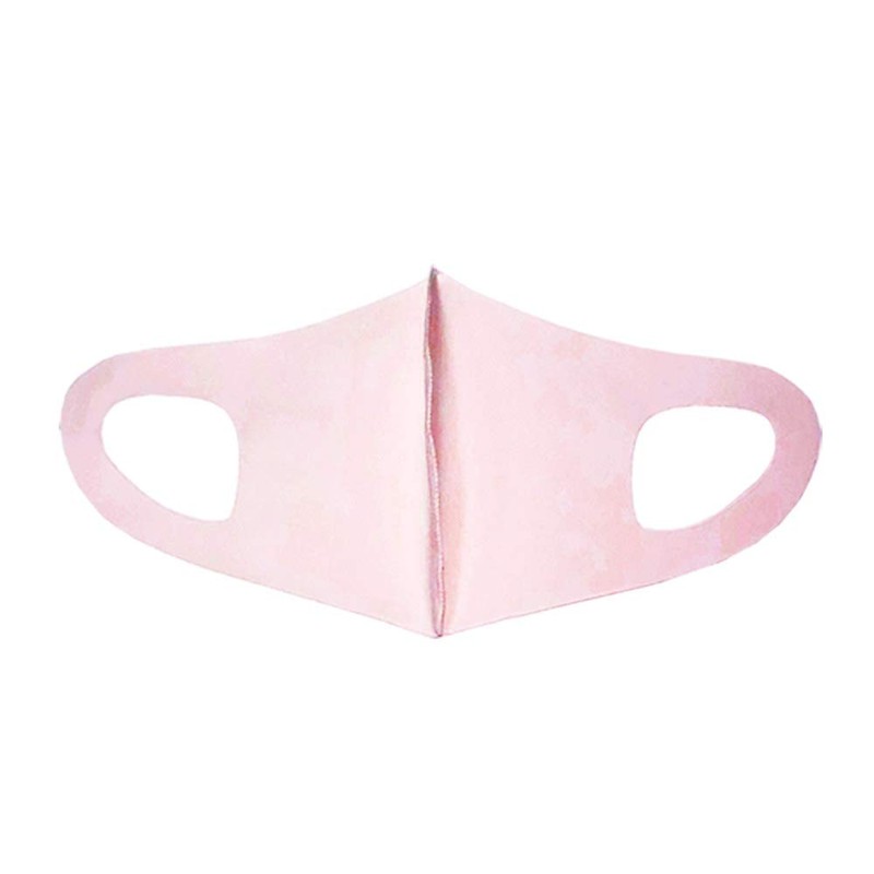 Washable Warm Mask, 3D Design Mask (Black, M-L)