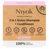 Niyok® 2-in-1 Solid Shampoo and Conditioner | Skin-neutral pH 5.5