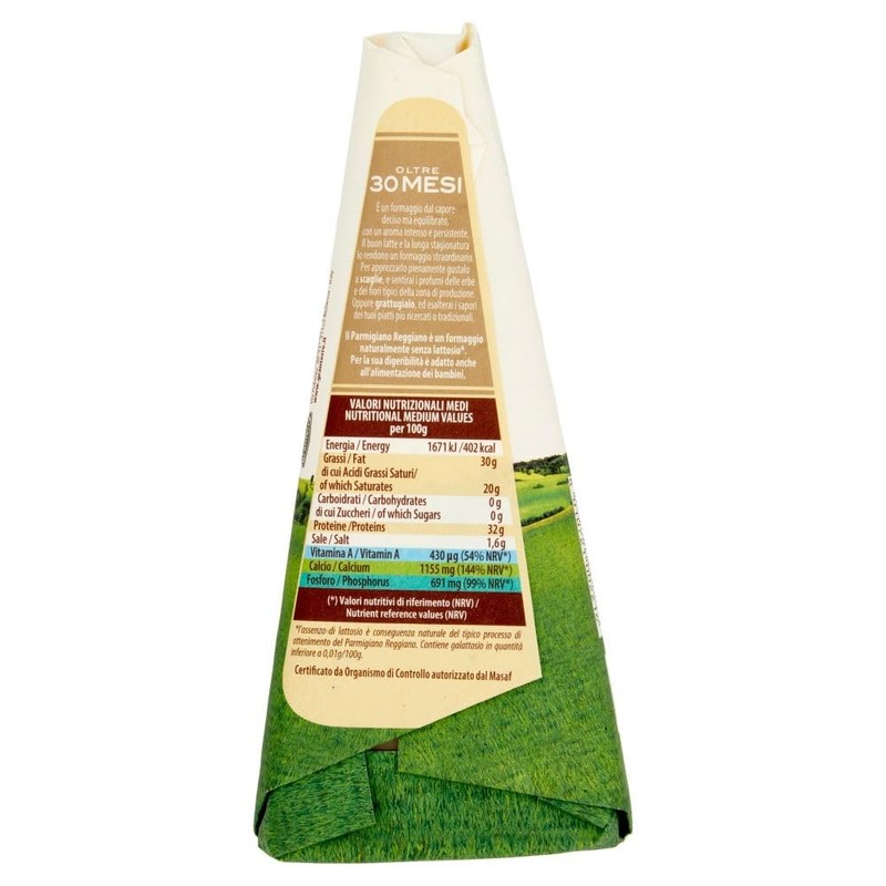 Parmareggio Parmigiano Reggiano Oltre 30 mesi, 250 Gr.