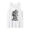 Hiking Armadillo Backpacking Texas Wilderness Deserts Animal Tank Top