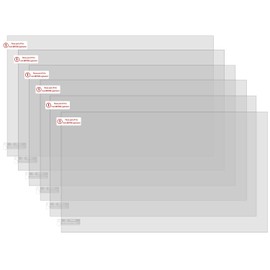 HzdaDeve 6pcs 10.1 Inch Screen Protector LCD Anti Scratch Protective Film for Elegoo Saturn 3/Saturn 3 Ultra/Saturn 2/Saturn 8K, Sonic Mighty 8K for Anycubic Photon M3 3D Printer Accessories