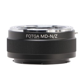 FOTGA Lens Adapter Converter Ring for Minolta MD Mount Lens to Z-Mount Mirrorless Camera, Compatible with Nikon Z50 Z30 Z9 Z8 Z7II Z6II Z7 Z6 Z5 Zf Zfc Full Frame Mirrorless Camera