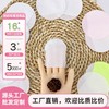 Global Skin Pack Cotton Pads: Hand-Applied Exfoliating Wet Compressed Cosmetic Cotton Pieces Care Double-sided Pearl Pattern 15ea