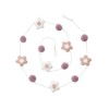 VERTBAUDET Nursery Garland with Flowers Pink Printed