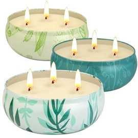 KIYTARBOO Citronella Candles - 3 Pack Large Outdoor Candles