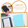Operitacx 4 Sets Detachable Binder Tabs Binders Dividers Refillable Notebook
