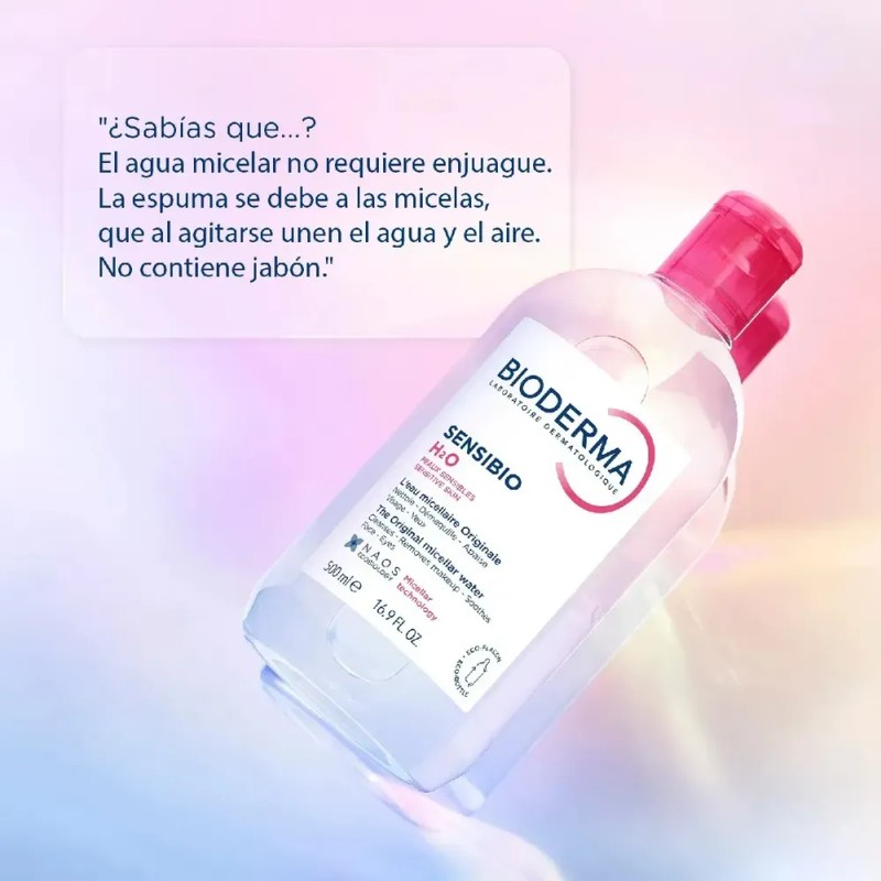 Bioderma Sensibio H2o Desmaquillante Solucion Micelar 500ml