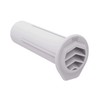 5 x White Drill Weep Vents Round Vent Cavity, Retaining