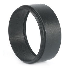 FSLMEIL 2" M48 Astronomical Telescope Extension Tube, T2 Extending Ring 3/5/7/10//12/15/20/30mm for Cameras and Eyepieces, M48x0.75 On Both Sides 1PC/Set (Size : 15mm 1pc)